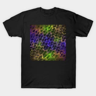 Glowing waves T-Shirt